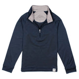 BOYS QUARTER ZIP - NAVY