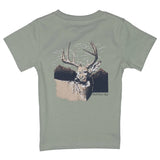 BOYS BUCK TEE - SAGE