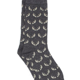 BOYS LUCKY DUCK SOCKS - ANTLERS