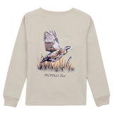 BOYS LS QUAIL - LINEN