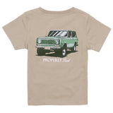 BOYS JOYRIDE TEE - SAND