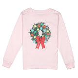 GIRLS WREATH LS - ROSE