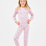 KIDS SANTA BABY BOW PJ