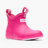KID'S XTRATUF ANKLE DECK BOOT - NEON PINK