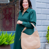 HADLEE HOBO BAG - LATTE