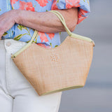 THE LELAND MINI TOTE - NAT LIME