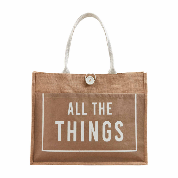 Mudpie Jute Tote