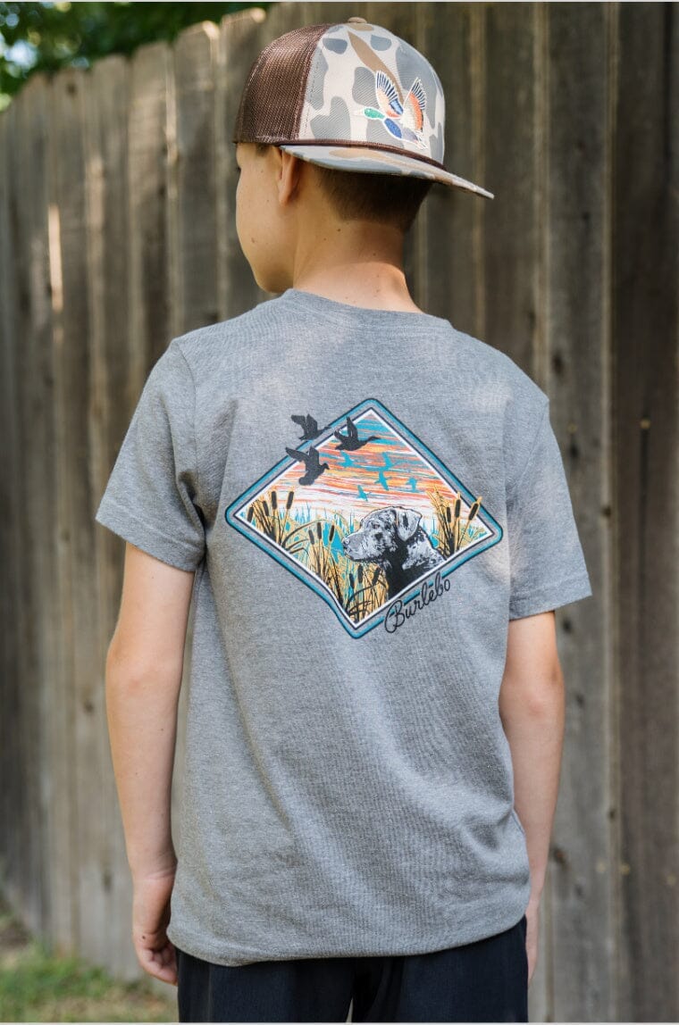 YOUTH BURLEBO DIAMOND DOG TEE