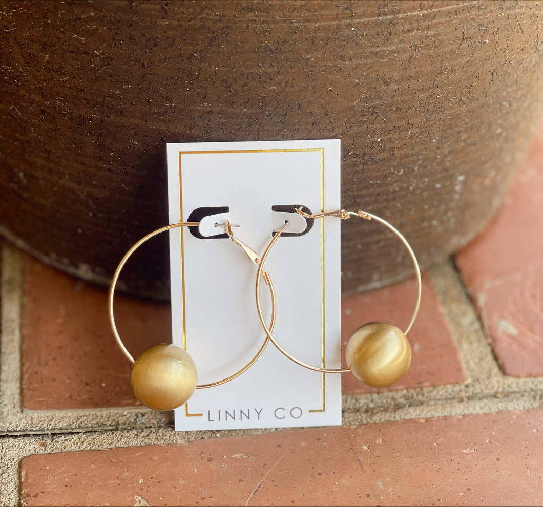 GOLDIE EARRING BY LC